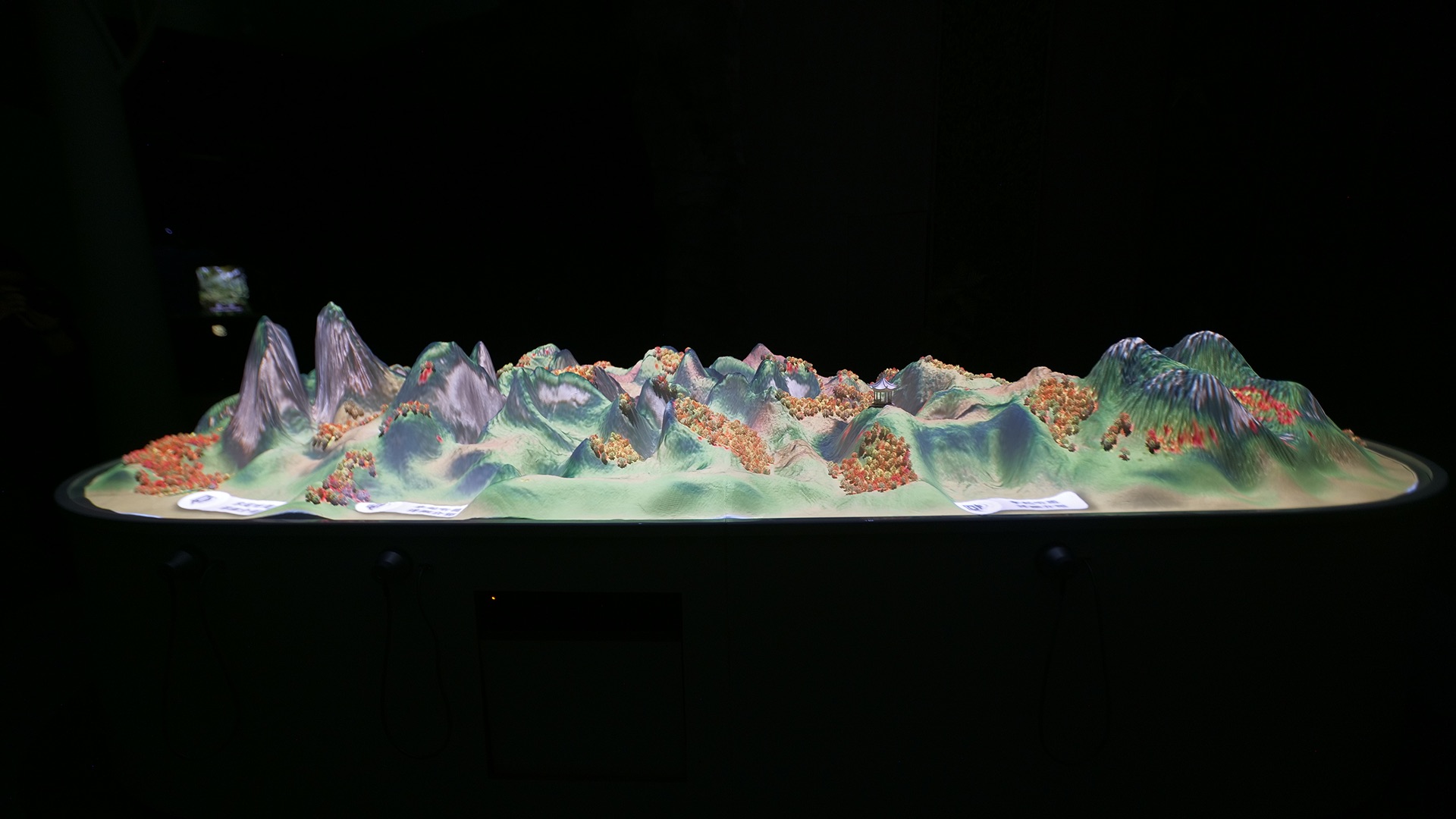 Four Seasons Panorama | Multidimensional Projection Sandtable