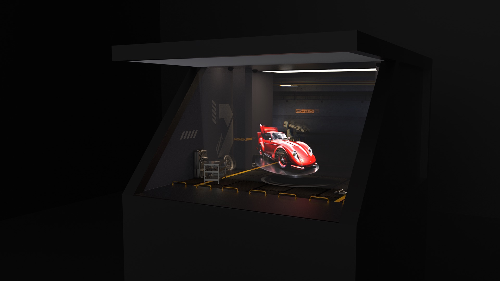 AI Dream Garage | Holographic Device
