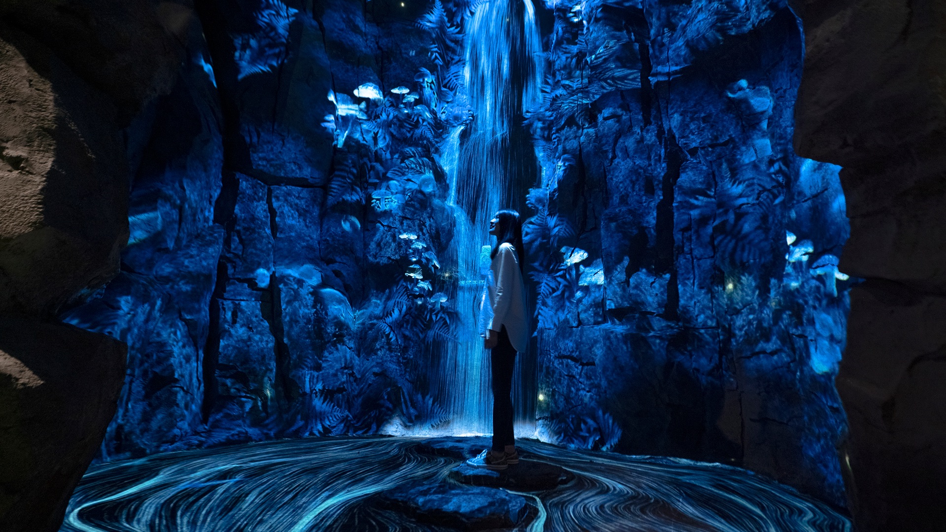 Yuquan Cave丨Immersive Interactive Projection