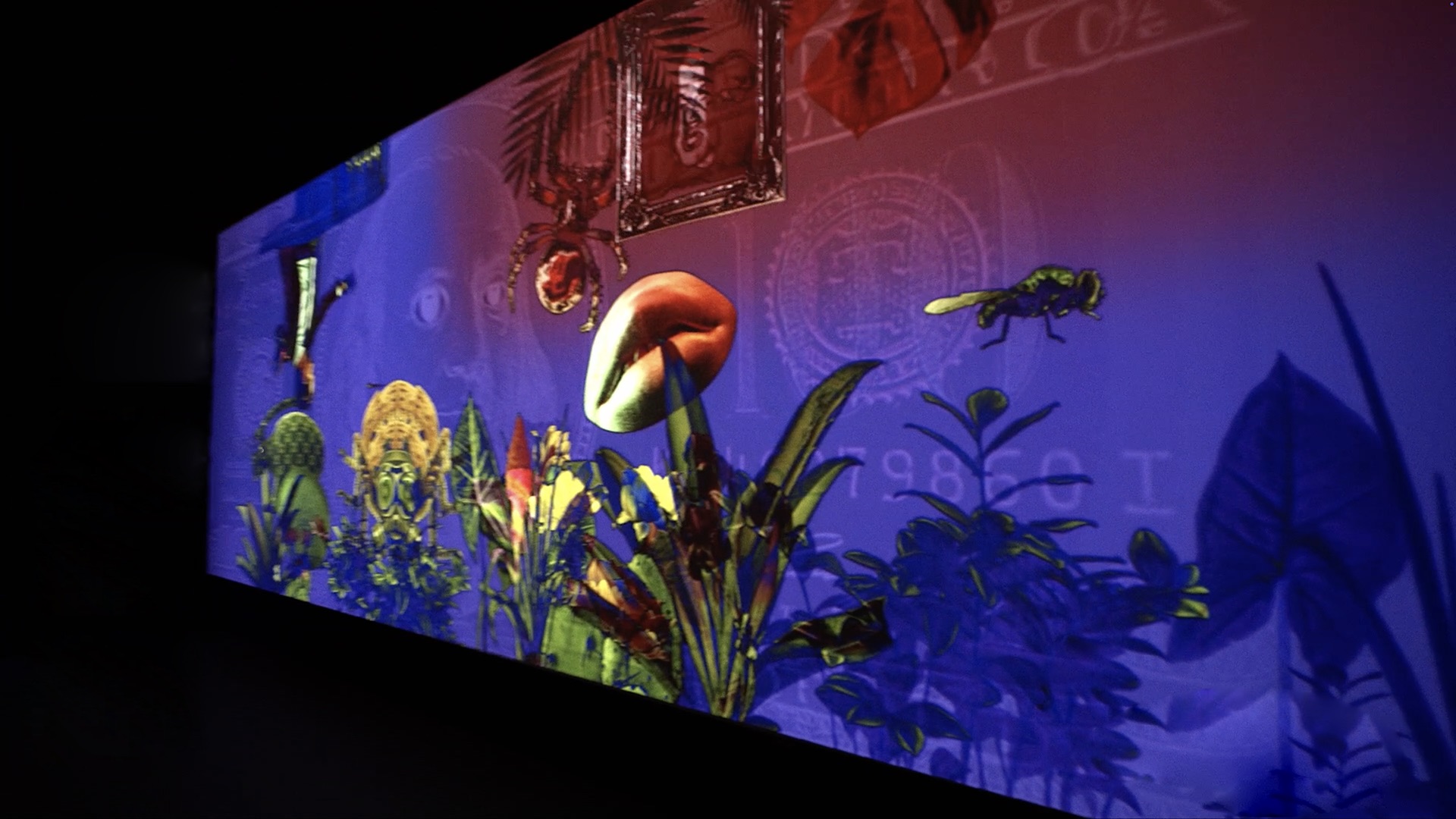 Burning of desires & Cooling of heart | Interactive Image Installation