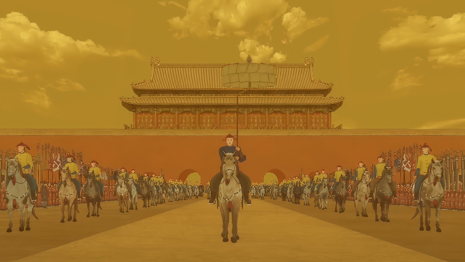 The 12th volume of the Qianlong South Tour Scroll: Return to the Forbidden City